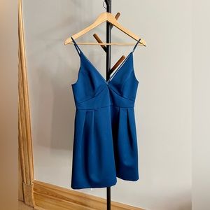 Blue party dress